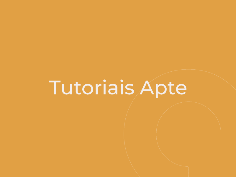 Tutoriais Apte